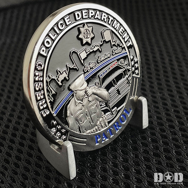 Custom Police and Law Enforcement Challenge Coins U.S. DOD Coins